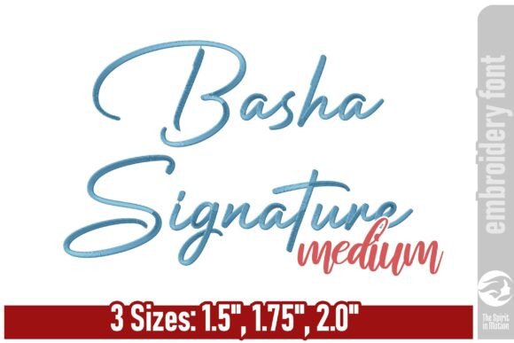 Basha Signature Font Review for Craft Fairs