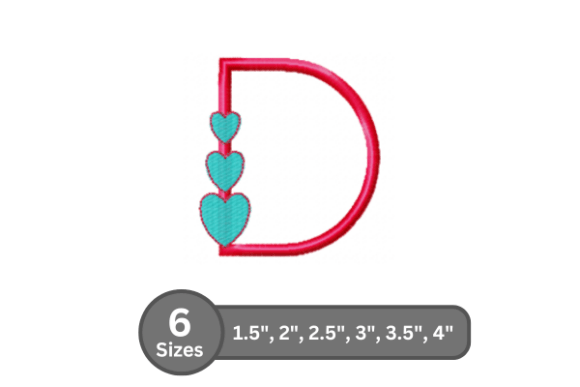 Candy Heart Alphabet -D Embroidery Review