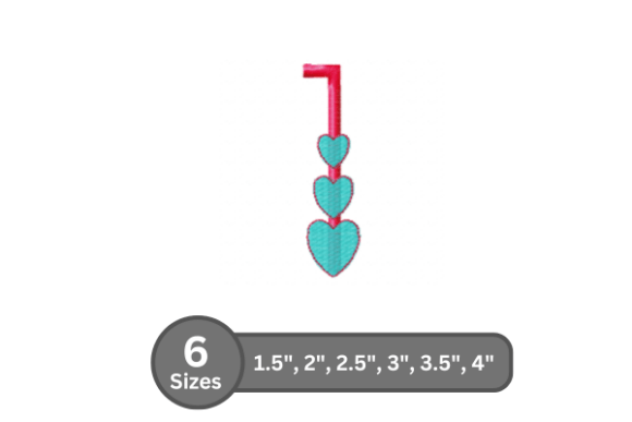 Candy Heart Number -1 Embroidery Review