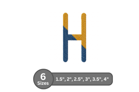 Chalk Split Alphabet -H: A Designer's Review for Personalized Gifts