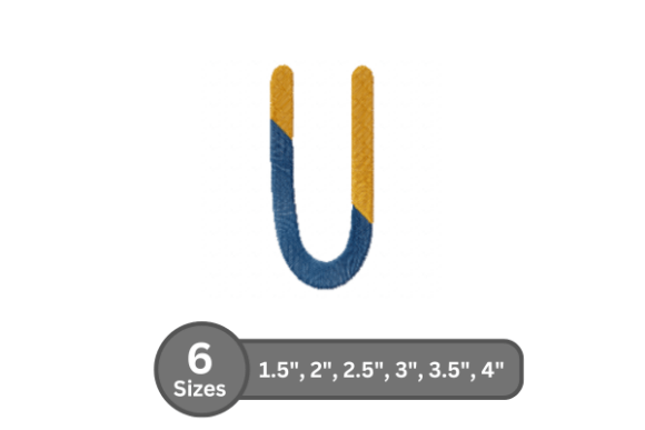 Chalk Split Alphabet -U: A Designer's Review for Craft Fairs