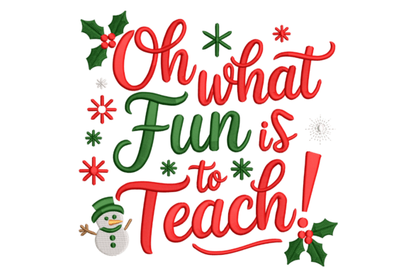 Oh What Fun is to Teach Embroidery Review