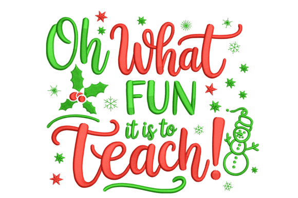 Oh What Fun It is to Teach Embroidery Review