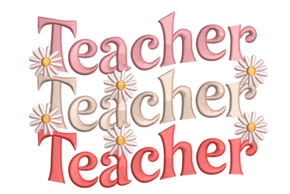 Teacher Daisy Lettering Review