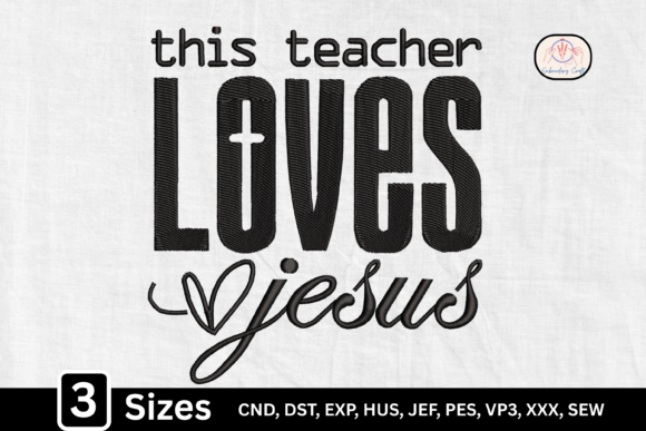 This Teacher Loves Jesus Christ Teacher